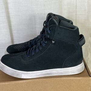 SHIMA SX-2 EVO Womens Moto Sneakers Size 7.5 Shoes Navy GUC